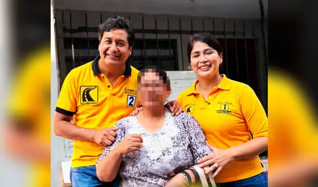 Otra vida. Vladimir Meza y la candidata a diputada por el PPT y nueva pareja, la abogada Delsy Romero. Foto: Delsy Romero  