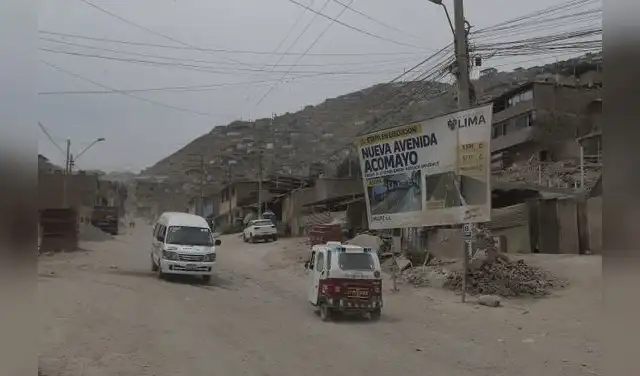A seis meses de la colocación de la primera piedra de la obra, el polvo continúa. El cartel que la anunciaba, también. A seis meses de la colocación de la primera piedra de la obra, el polvo continúa. El cartel que la anunciaba, también.
