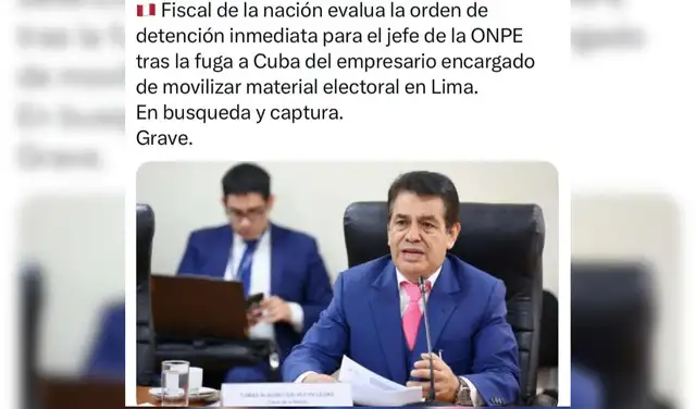 Publicación falsa difundida en redes sociales. Fuente: Facebook y X. Publicación falsa difundida en redes sociales. Fuente: Facebook y X.