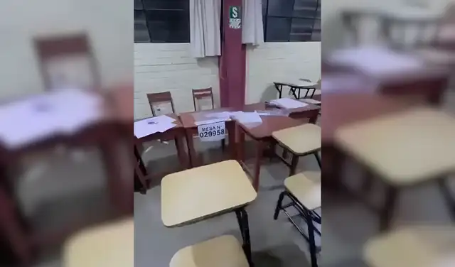 Captura del video difundido en redes sociales. Foto: Facebook Captura del video difundido en redes sociales. Foto: Facebook