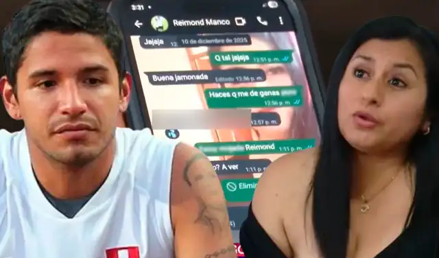 Maydiel, seguidora de Reimond Manco lo acusó de serle presuntamente infiel a su esposa. Foto. Composición LR/ATV. Maydiel, seguidora de Reimond Manco lo acusó de serle presuntamente infiel a su esposa. Foto. Composición LR/ATV.