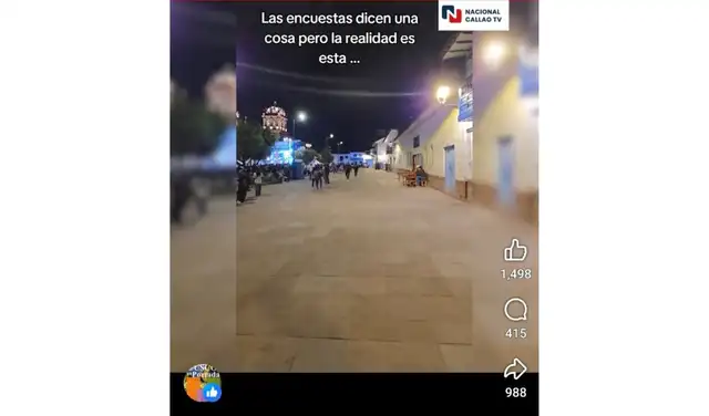 Fuente: Imágenes del facebook de Nacional Callao TV