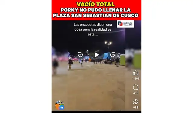 Fuente: Imágenes del facebook de Nacional Callao TV