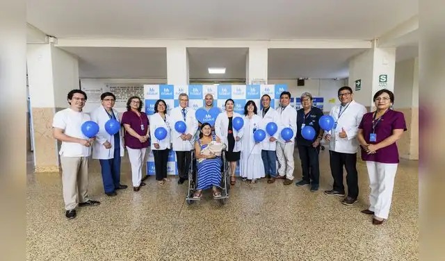 Todo un equipo de expertos médicos estuvo detrás de la hazaña.