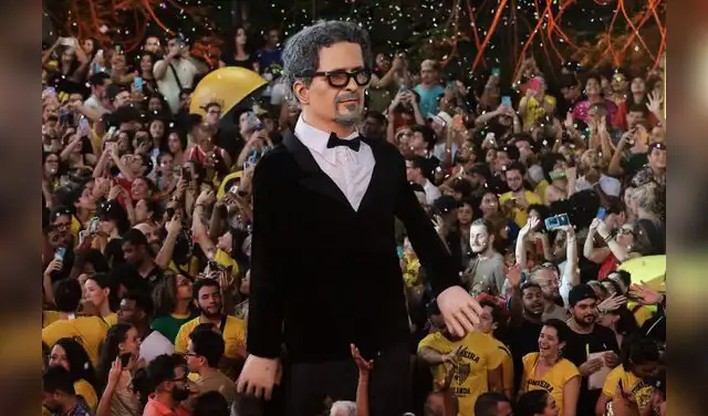 Kleber Mendonça Filho en Cannes. Foto: AFP.