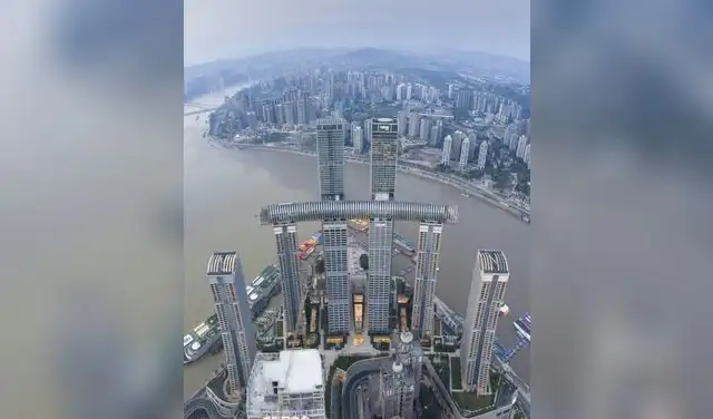 El arquitecto a cargo del rascacielos horizontal es Moshe Safdie, líder de Safdie Architects. Foto: Safdie Architects