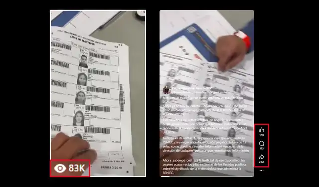 Publicación con mayor interacción en redes sociales. Foto: Facebook