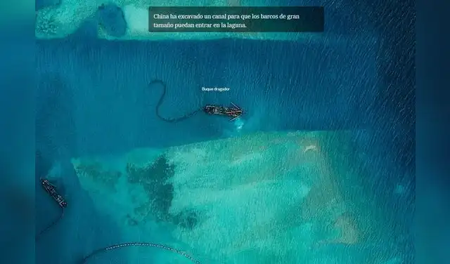Se trata de una vía marítima clave para el comercio global y, por supuesto, para China. Foto: The New York Times