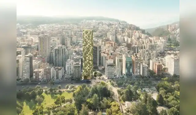 La propuesta técnica halla su concepto fundamental en la geografía de la cordillera de los Andes. Foto: Archdaily