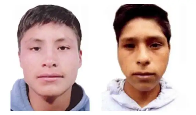 Heridos. Eber Soto Quispe y Jonathan Águila Gutierrez, se encuentran internados el el hospital de Tayacaja. Foto: La República  