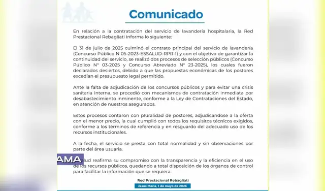 lavanderías clandestinas EsSalud, denuncia, Rebagliati lavanderías clandestinas EsSalud, denuncia, Rebagliati