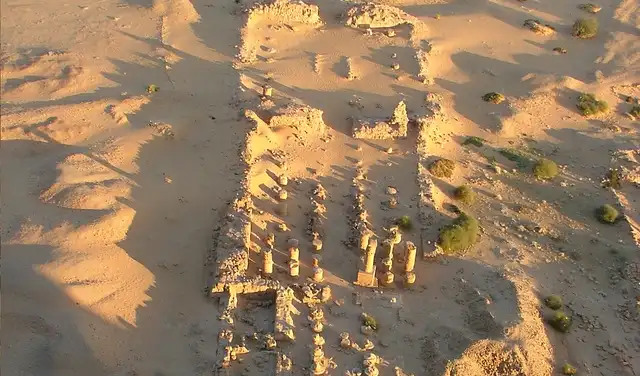 Ruinas del Templo de Amón en Jebel Barkal. Foto: Wikimedia