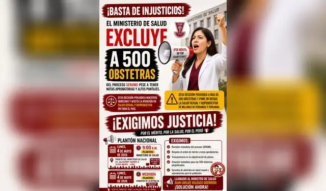 Disputa por colegiatura afecta a obstetras en proceso de adjudicación del Serums Disputa por colegiatura afecta a obstetras en proceso de adjudicación del Serums