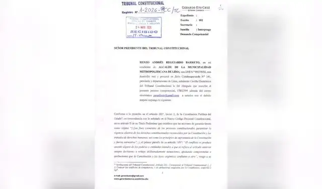 Demanda Competencial Lima con JNE