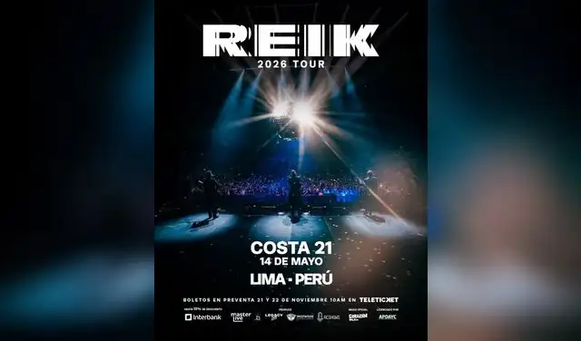 Reik en Lima Reik en Lima
