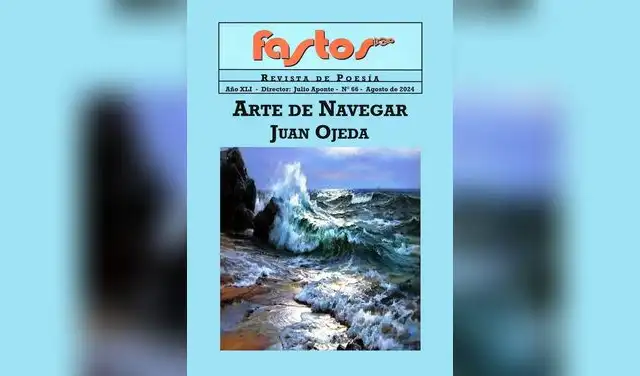 "Arte de Navegar" en revista Fastos. Imagen: Difusión. "Arte de Navegar" en revista Fastos. Imagen: Difusión.