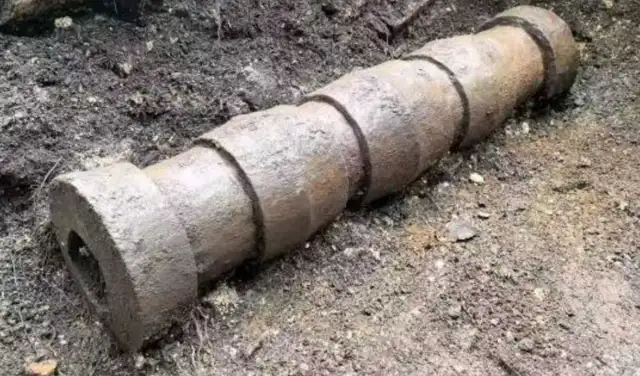 Cañón perteneciente a la dinastía Ming. Foto: Servicio de Noticias de China