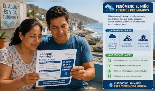 Recibos de agua llegarán con cambio