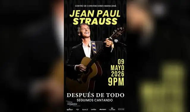Jean Paul Strauss rendirá homenaje a las madres. Foto: difusión