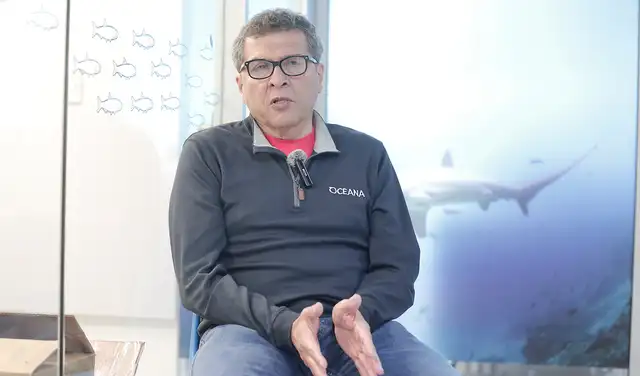 Juan Carlos Riveros, director científico de Oceana Perú, advirtió que el Perú aún conoce muy poco sobre sus fondos marinos y sus posibles impactos ecológicos. Créditos: Marco Cotrina / La República