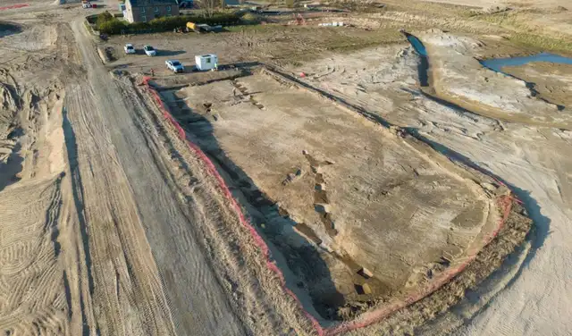 El hallazgo se realizó durante los trabajos de un campo de golf. Foto: Avon Archaeology Highland
