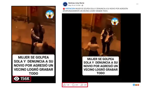 Publicación con más interacción en redes sociales Foto: Facebook