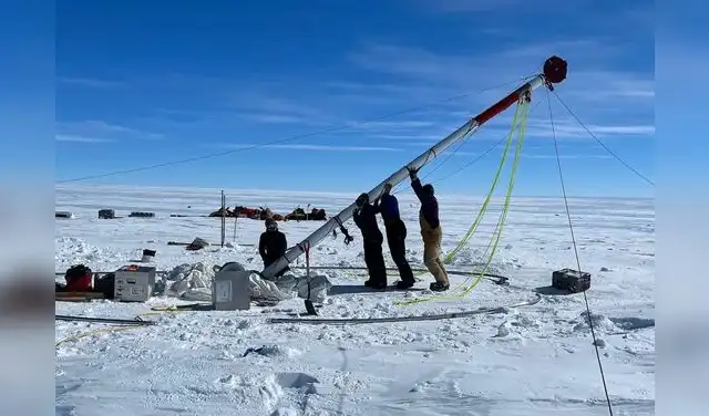 El estudio científicos sobre el hielo más antiguo del mundo fue publicado en Proceedings of the National Academy of Sciences. Foto: COLDEX El estudio científicos sobre el hielo más antiguo del mundo fue publicado en Proceedings of the National Academy of Sciences. Foto: COLDEX