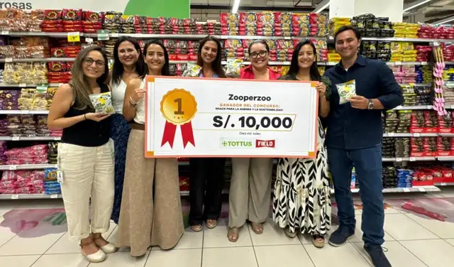 Hermanas ganadoras de concurso gracias a alimento qie busca prevenir la anemia.
