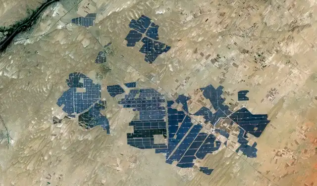 El desierto indio ofrece excelentes condiciones para generar electricidad a partir del sol. Foto: Profimedia