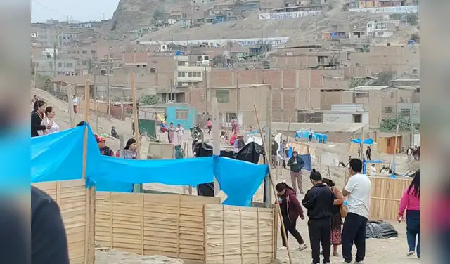 Desalojo pacífico de familias en terreno del Callao destinado a parque vecinal