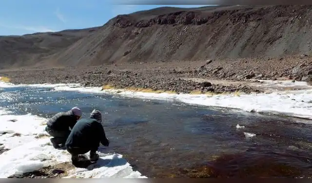 Se trata del complejo volcánico Incapillo (Corona del Inca). Foto: CONICET