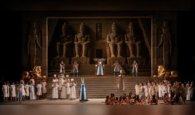 "Aida" de Giseppe Verdi. Foto: Difusión.  