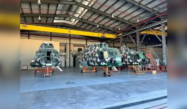 En 2023, el Ejército contrató a Milenium Veladi para el "overhaul" de tres helicópteros, pero canceló el acuerdo en 2025 por incumplimiento de los rusos. (Foto: CEMAE). Foto: La República En 2023, el Ejército contrató a Milenium Veladi para el "overhaul" de tres helicópteros, pero canceló el acuerdo en 2025 por incumplimiento de los rusos. (Foto: CEMAE). Foto: La República
