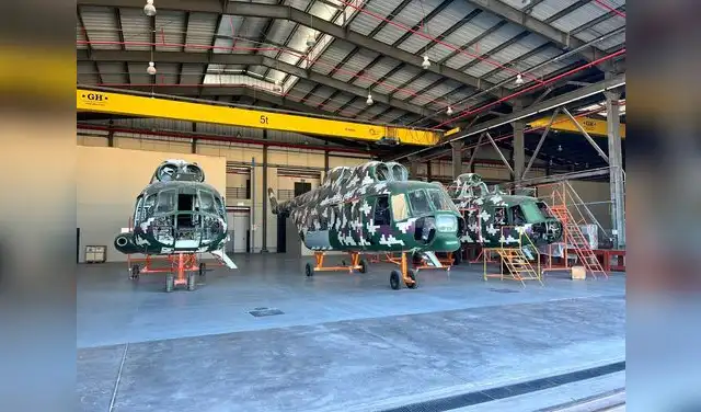 Milenium Veladi Corp. debió entregar los tres helicópteros en agosto de 2024. Foto: difusión  