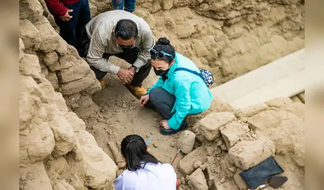 El proyecto de inversión de huaca Takaynamo tiene como objetivo principal generar las condiciones adecuadas de este monumento. Foto: Gobierno del Perú