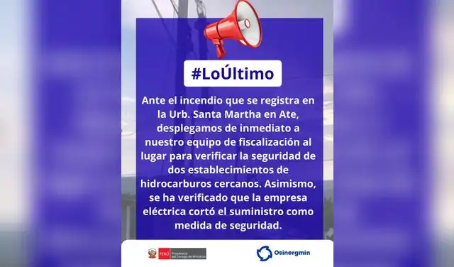 Comunicado de Osinergmin Comunicado de Osinergmin