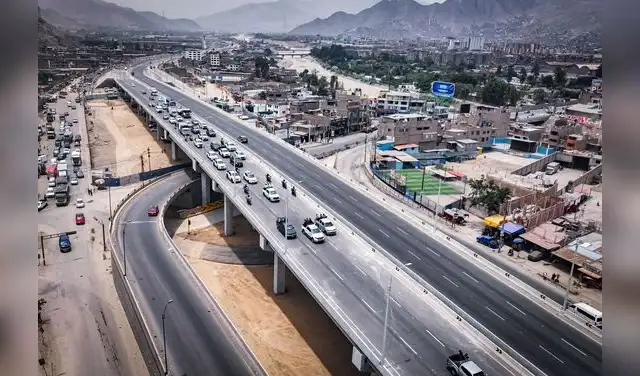 El punto. El bypass Las Torres requiere de obras complementarias para agilizar el tránsito. Foto: MML  