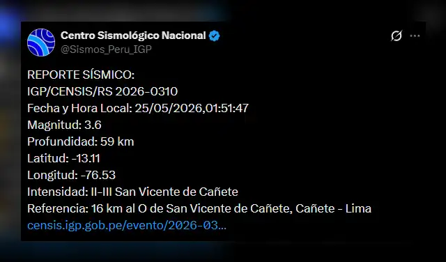 Sismo en Lima Sismo en Lima