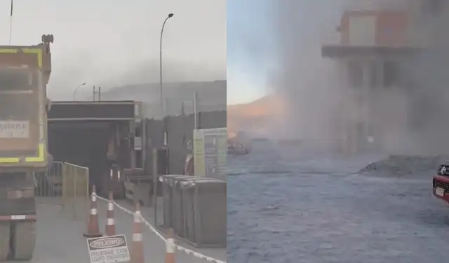 Tras el sismo en Calama se reportaron desprendimientos de rocas en zonas mineras Tras el sismo en Calama se reportaron desprendimientos de rocas en zonas mineras