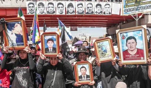 Los familiares niegan que Fujimori pidió perdón por las muertes en Juliaca. Foto: Asociación de Mártires y Víctimas de Juliaca  