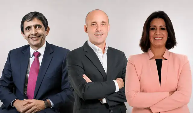 Tomás Delgado, Andrés Mendizábal y Verónica Peralta integran la plana ejecutiva de Transportadora de Gas del Perú (TGP). Habrían tenido conocimiento del sindicato antes de ejecutarse los despidos en 2023. Tomás Delgado, Andrés Mendizábal y Verónica Peralta integran la plana ejecutiva de Transportadora de Gas del Perú (TGP). Habrían tenido conocimiento del sindicato antes de ejecutarse los despidos en 2023.