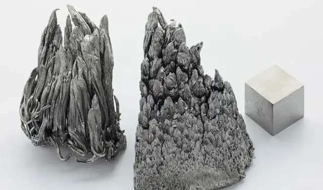 El itrio es un elemento de tierras raras utilizado en la producción de LED y superconductores. Foto: Heinrich Pniok
