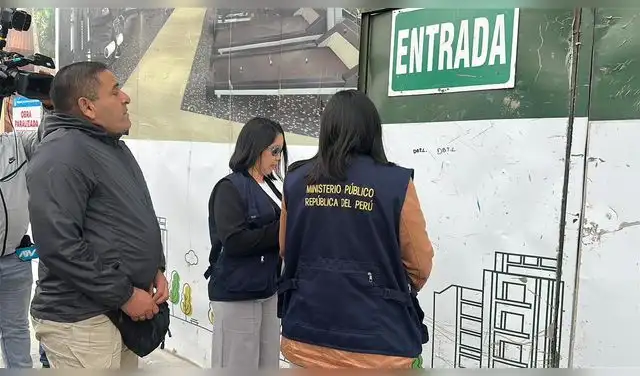 Representantes del Ministerio Público llegaron al lugar del accidente