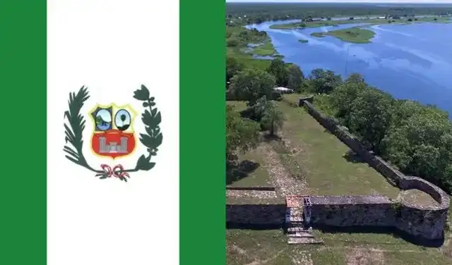 Alto Paraguay está situado en un importante espacio hídrico, el cual está representado en su bandera. Foto: Gobernaciones y Municipios Alto Paraguay está situado en un importante espacio hídrico, el cual está representado en su bandera. Foto: Gobernaciones y Municipios