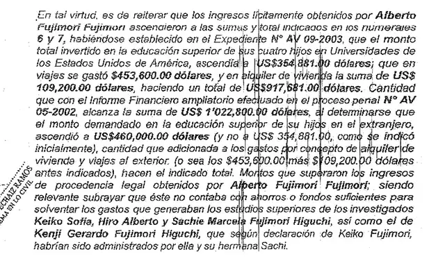 Resolución. Fragmento de la decisión de la exfiscal de la Nación, Gladys Echaíz.
