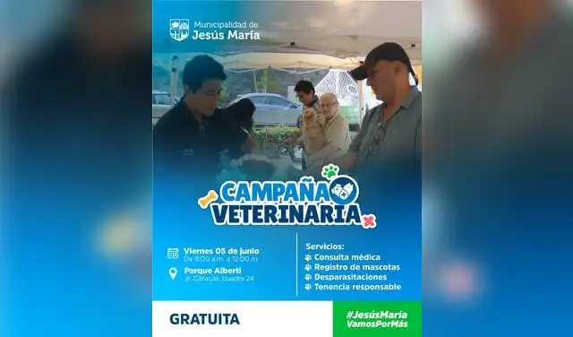 Campaña Veterinaria gratuita Campaña Veterinaria gratuita