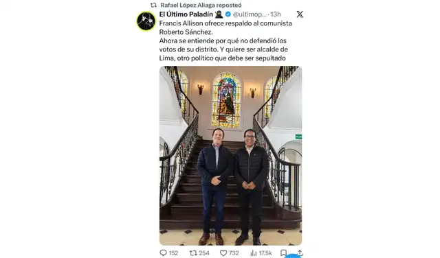 Imagen viral compartida por RLA