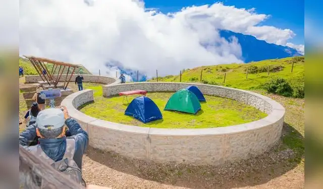 El mirador ofrece espectaculares vistas del cañón del Apurímac y del nevado de Salcantay. Foto: Gobierno Regional de Apurímac