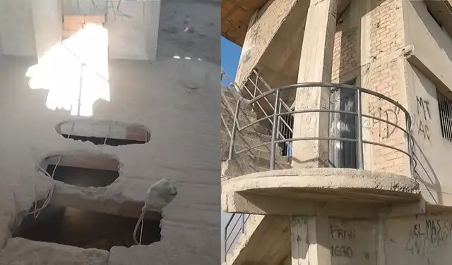 Comas, casa abandonada, vía Pasamayito Comas, casa abandonada, vía Pasamayito