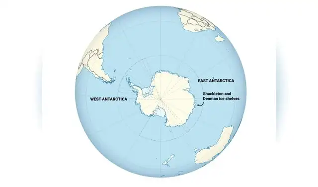 Los datos recopilados revelan un escenario de contrastes alarmantes en la Antártida. Foto: CSIRO Los datos recopilados revelan un escenario de contrastes alarmantes en la Antártida. Foto: CSIRO